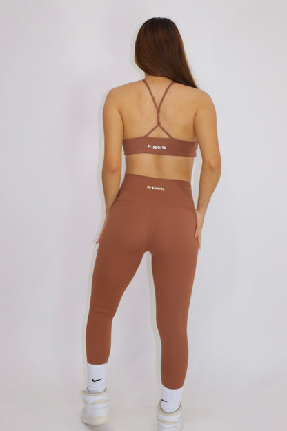 Leggins Mia - Marrón
