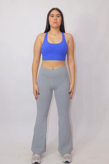 Leggins flare - gris