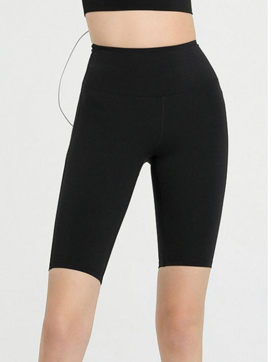 ACTIVEWEAR -SHORT BIKER ESTILO LULU -NEGRO