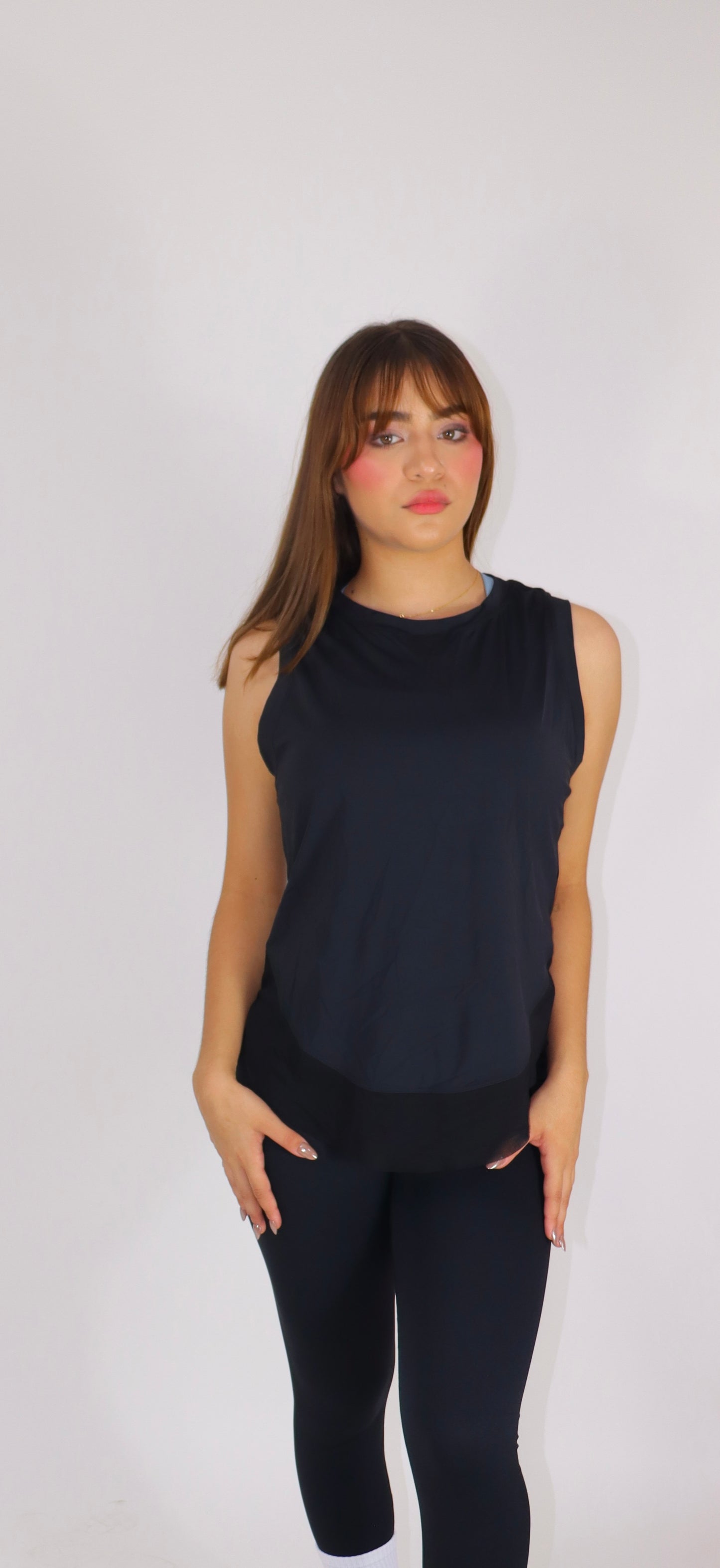 BLUSA YOGA ROSE- Black