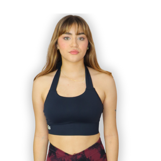 URANUS top Halter - Negro