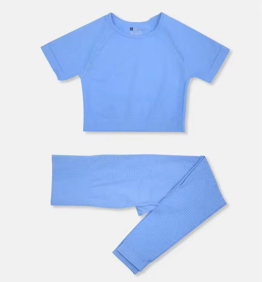 Conjunto seamles - Azul cielo - Vital seamless