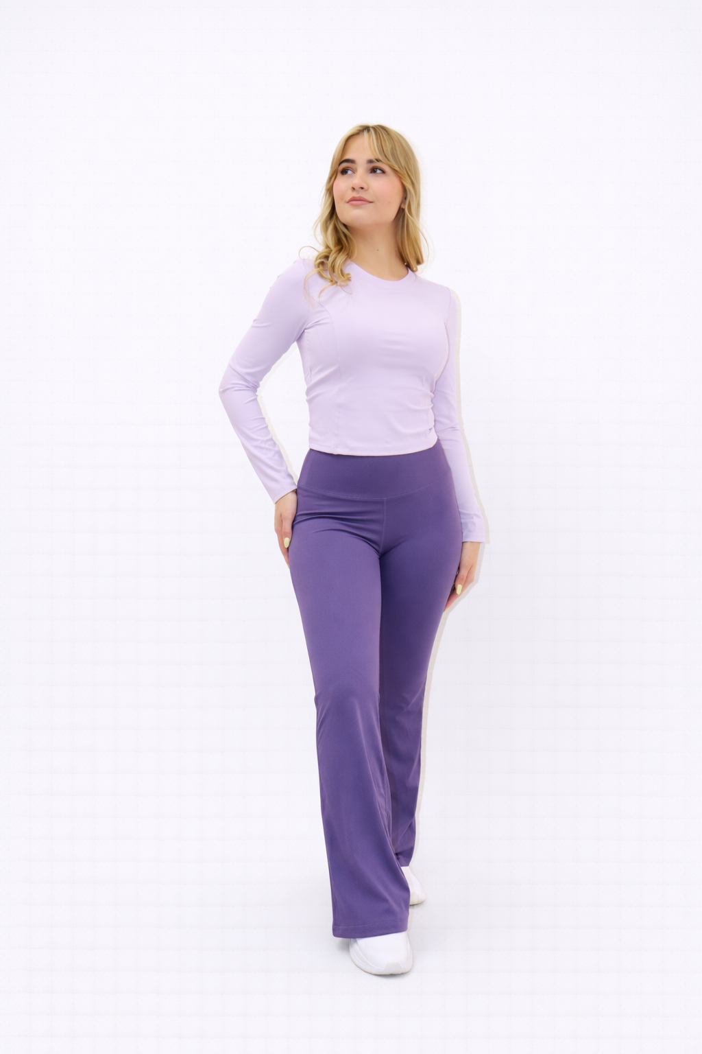 Leggins Flare con  Push up