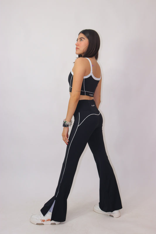 Leggins Flare BT - Negro