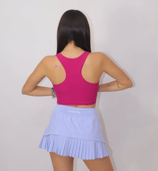 Falda short bella - lila