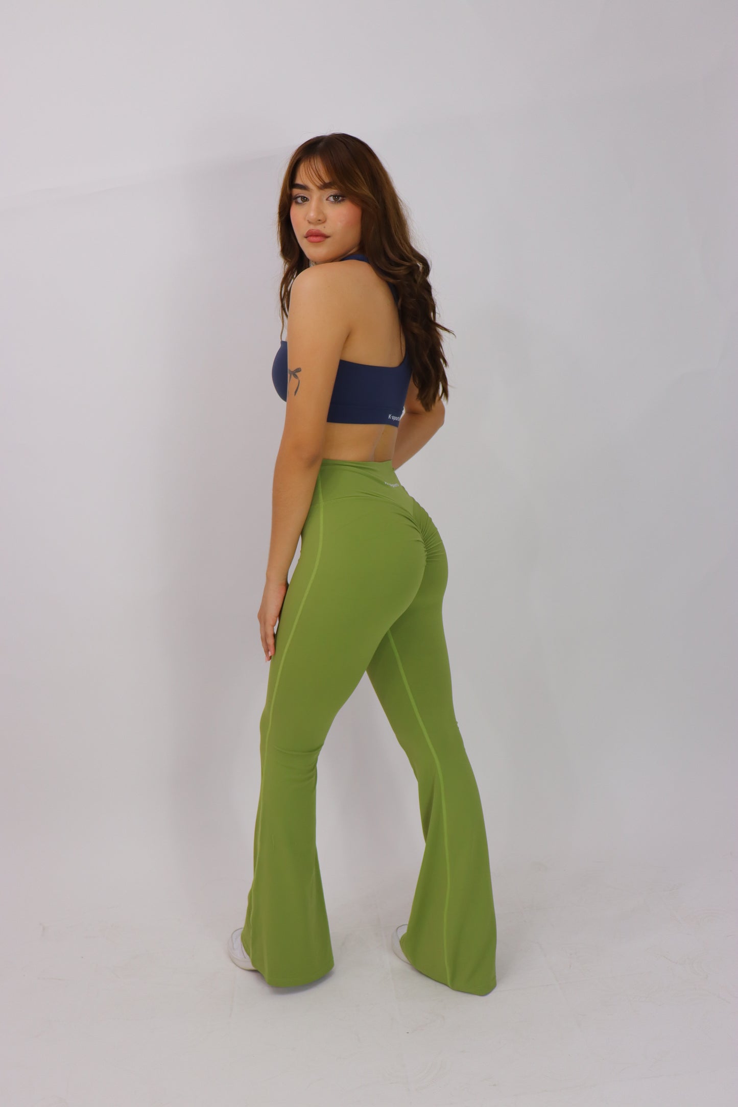 Leggins Mila campana - Verde Army