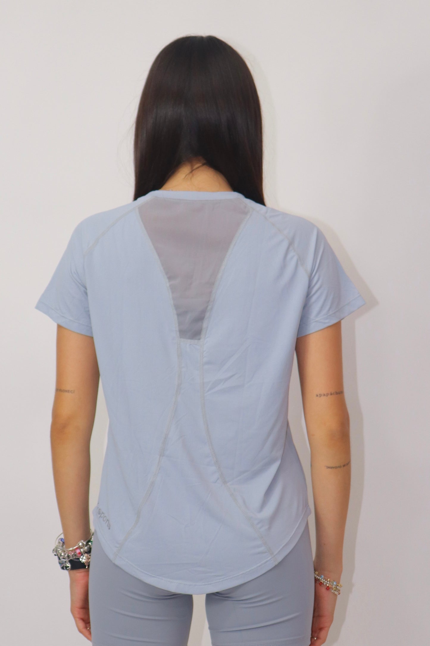 Blusa Rose Mangas - gris