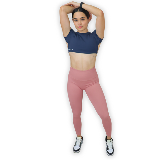 Colección URANUS Leggins ROSA NUDE CLÁSICO