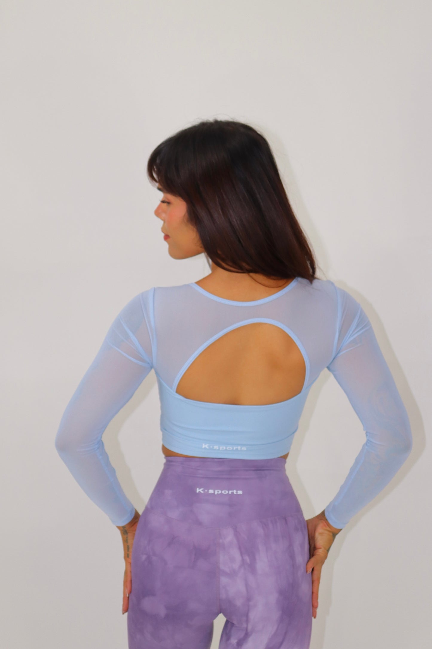 Blusa Valentina Ballet - Sky Blue