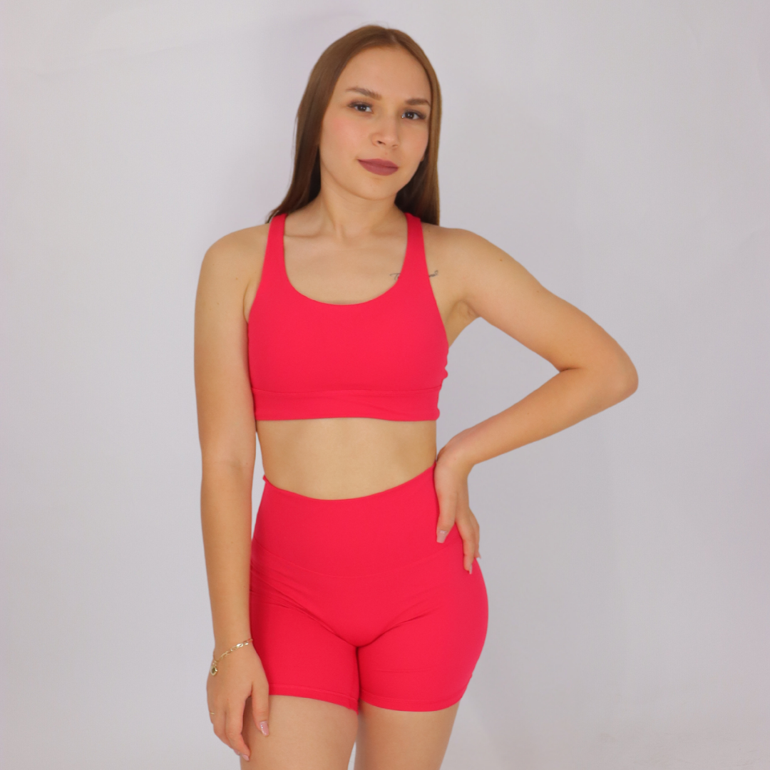 Energy Set Activewear-  Carmine Red