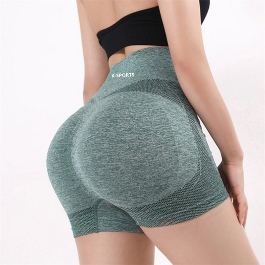 Shorts seamless Triple enfoque - verde