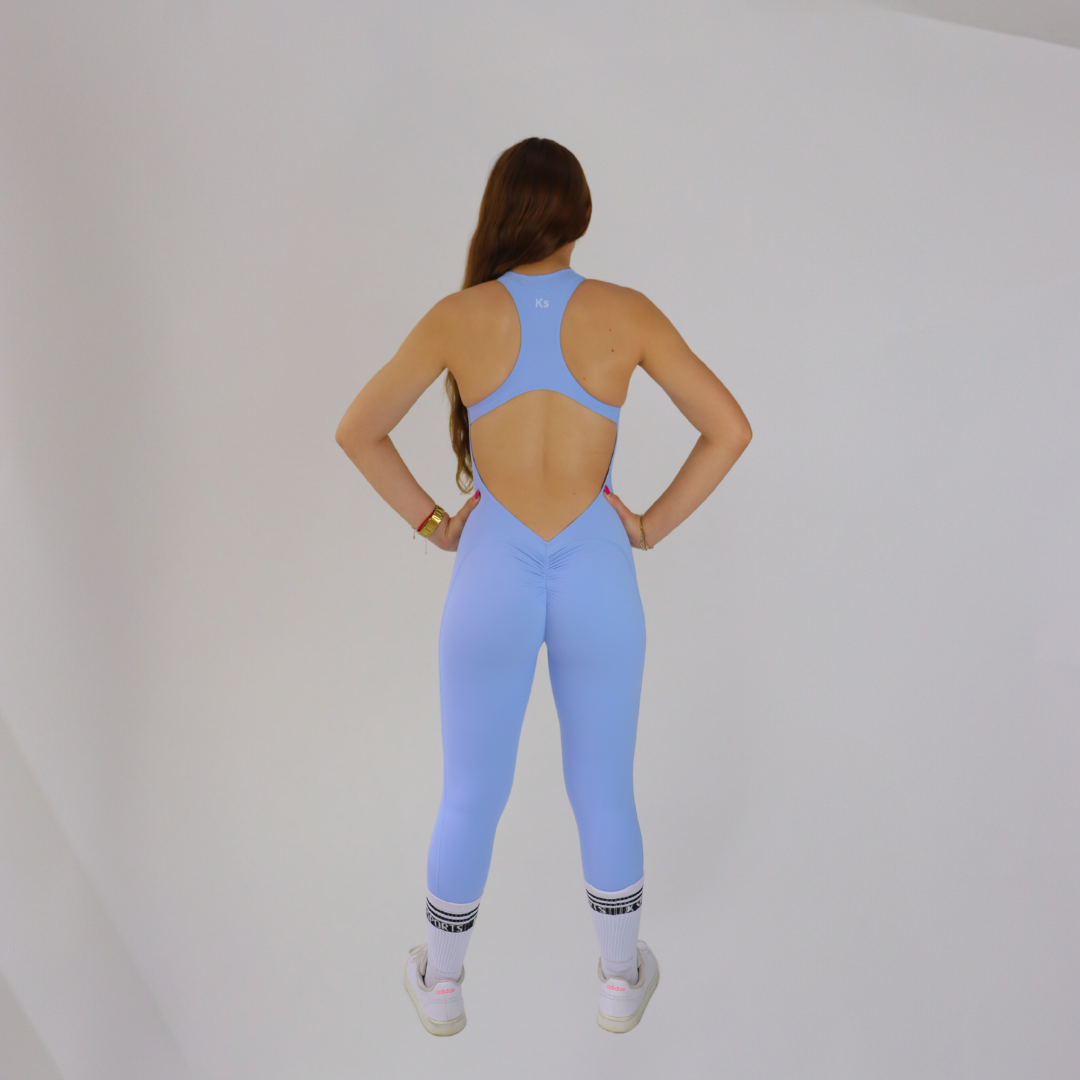 JUMPSUIT OLIMPIC LARGO - AZUL CIELO