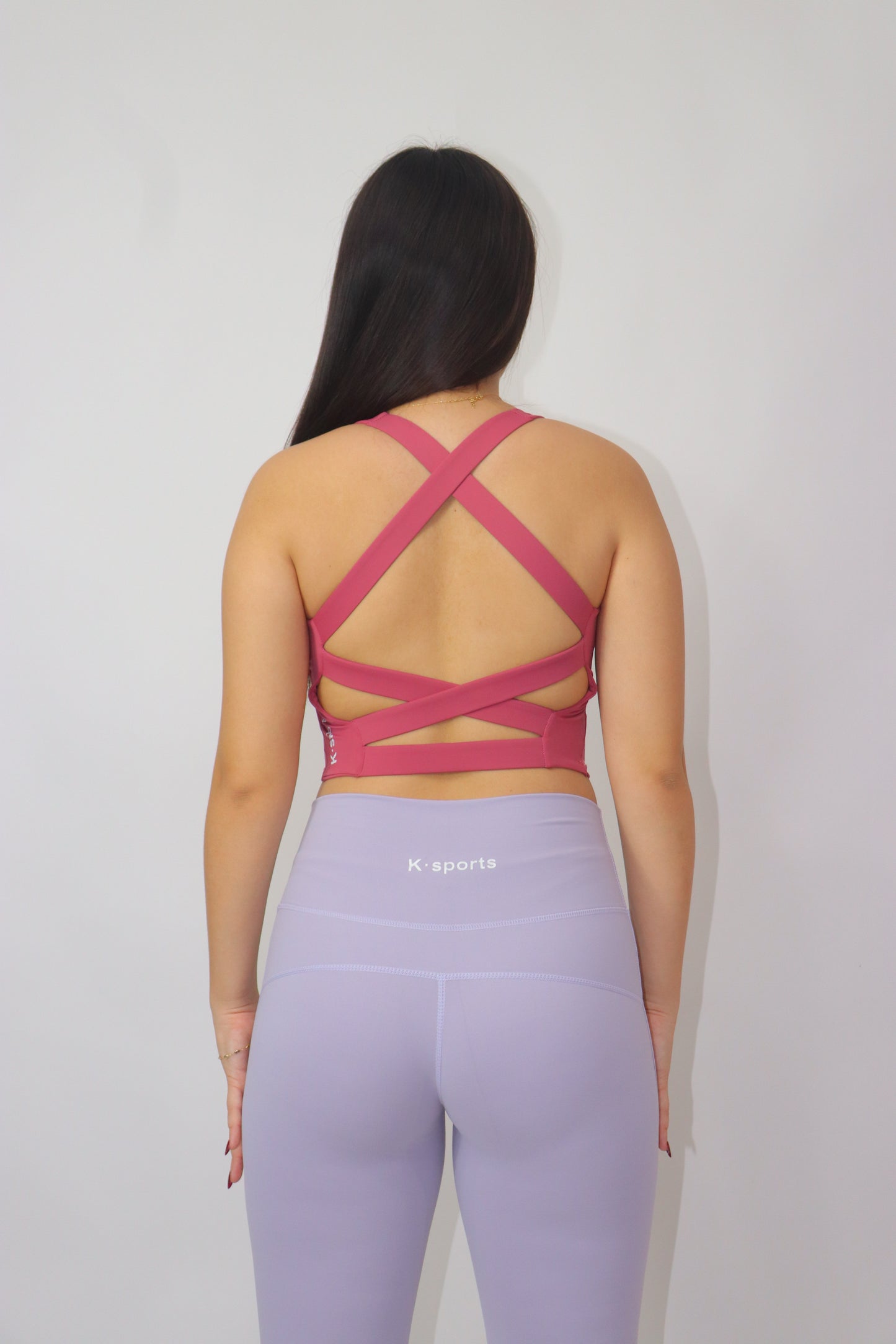 Leggins flare split- Lila