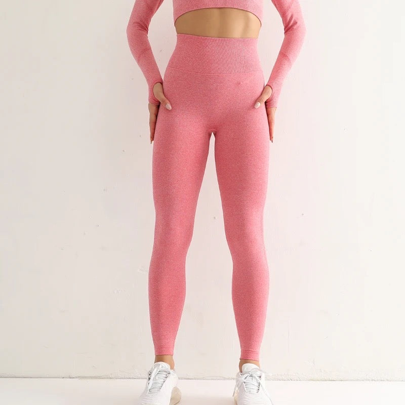 Leggins POP PUSH UP - Coral