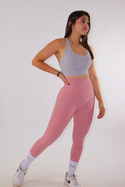 Leggins peach seamless - rosa nude