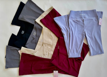 Leggins Flare corte v