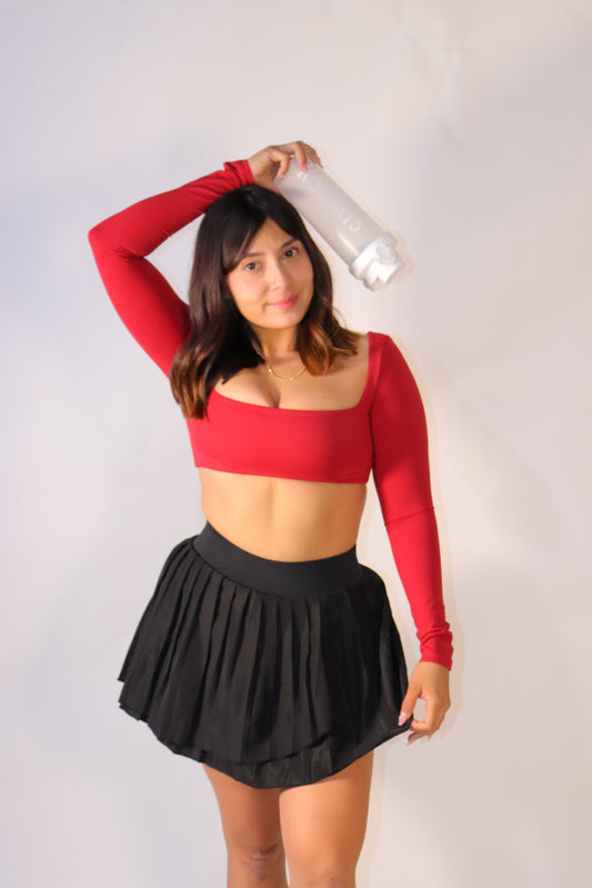 Wiski Falda short - Negro
