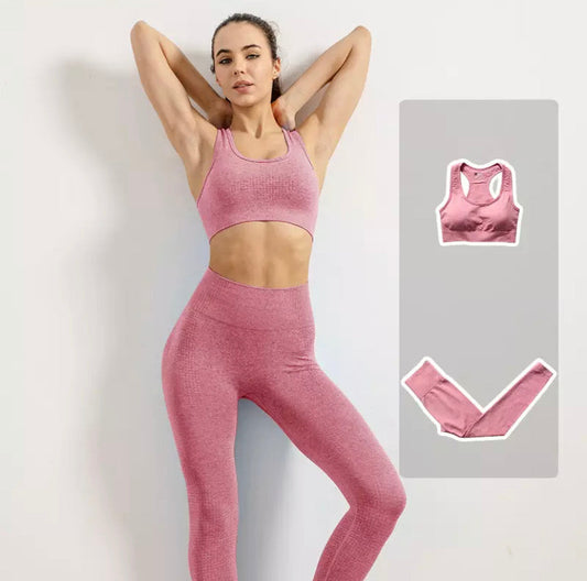 Conjunto seamles - Rosa - Vital seamless