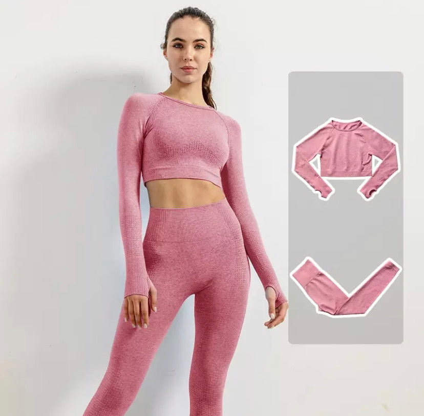 Conjunto seamles - Rosa - Vital seamless