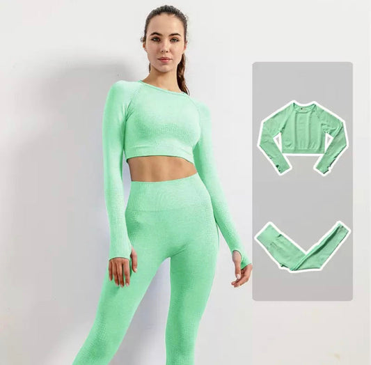 Conjunto seamles -Aqua Verde  - Vital seamless