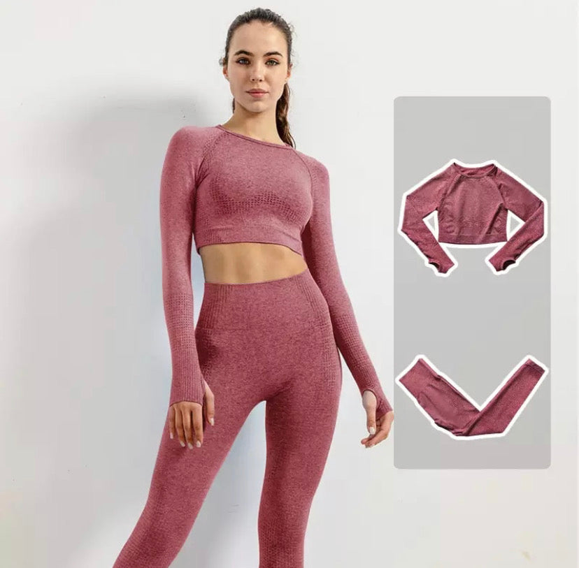 Conjunto seamles - Vino - Vital seamless