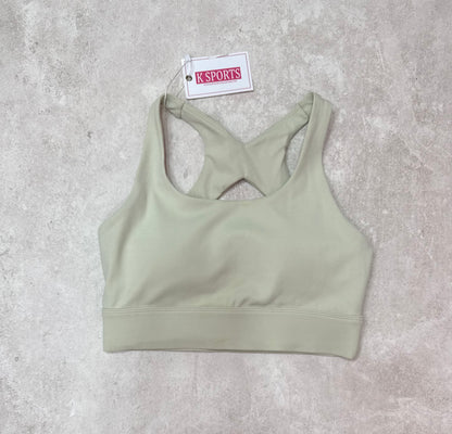 ACTIVEWEAR LULU TOP - CREAM