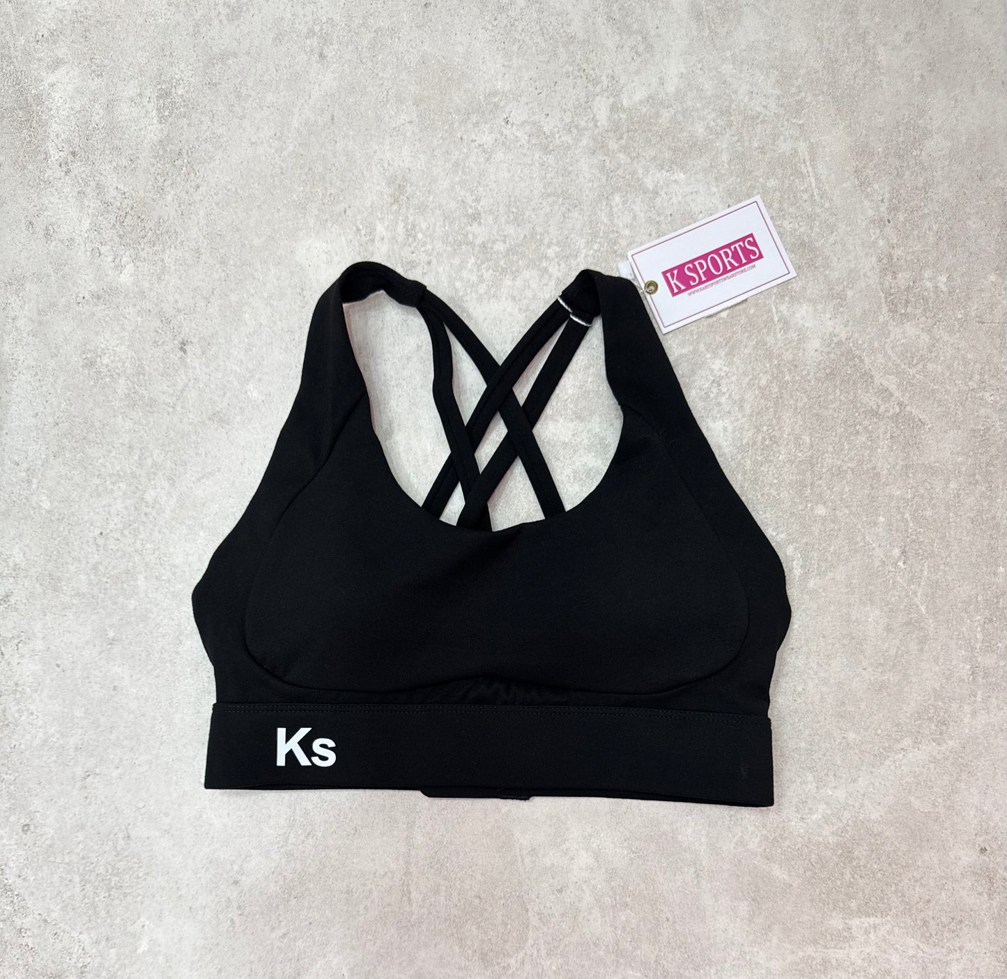 ACTIVEWEAR YOGA BLACK TOP