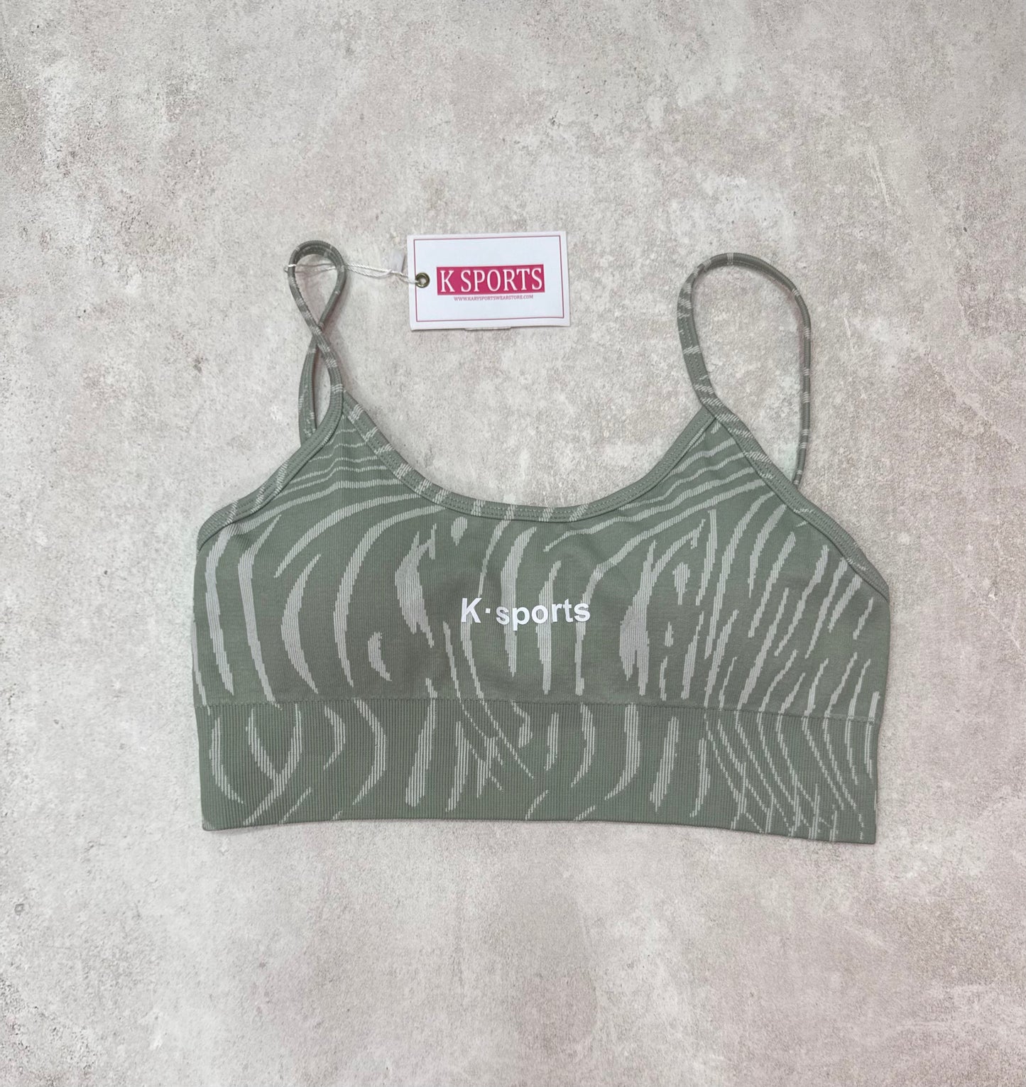 Top deportivo  Track- Verde