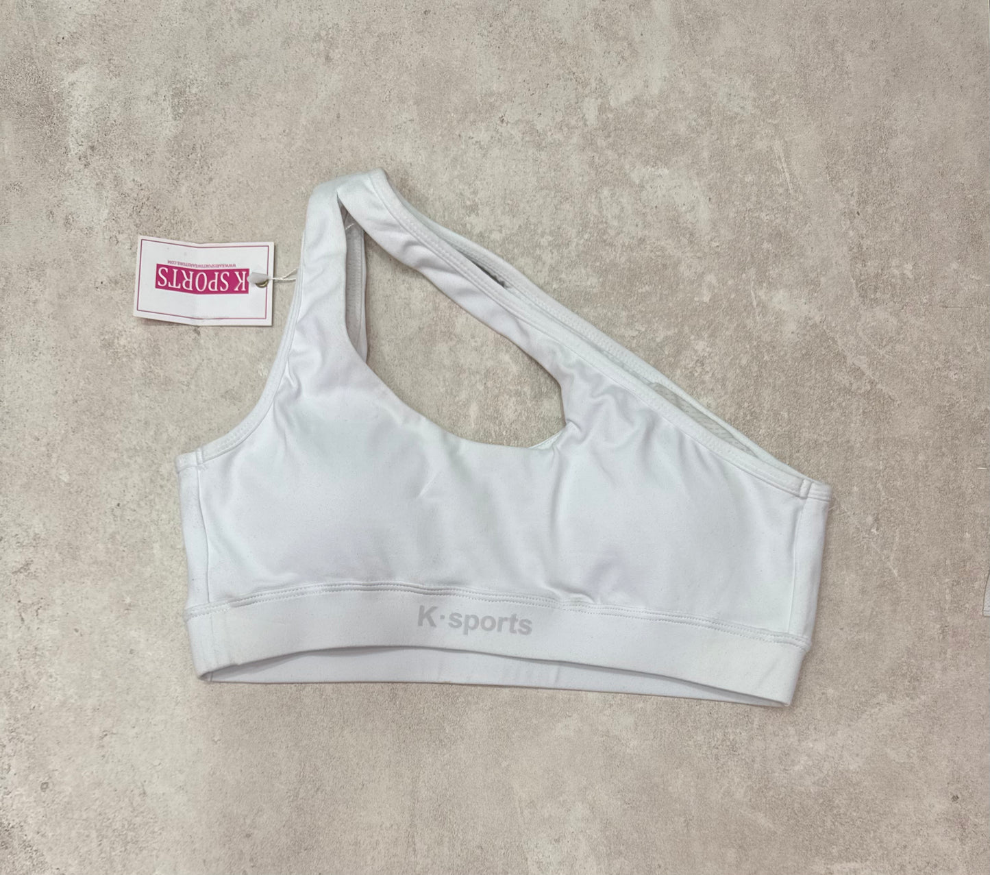 Top Asimétrico - Blanco