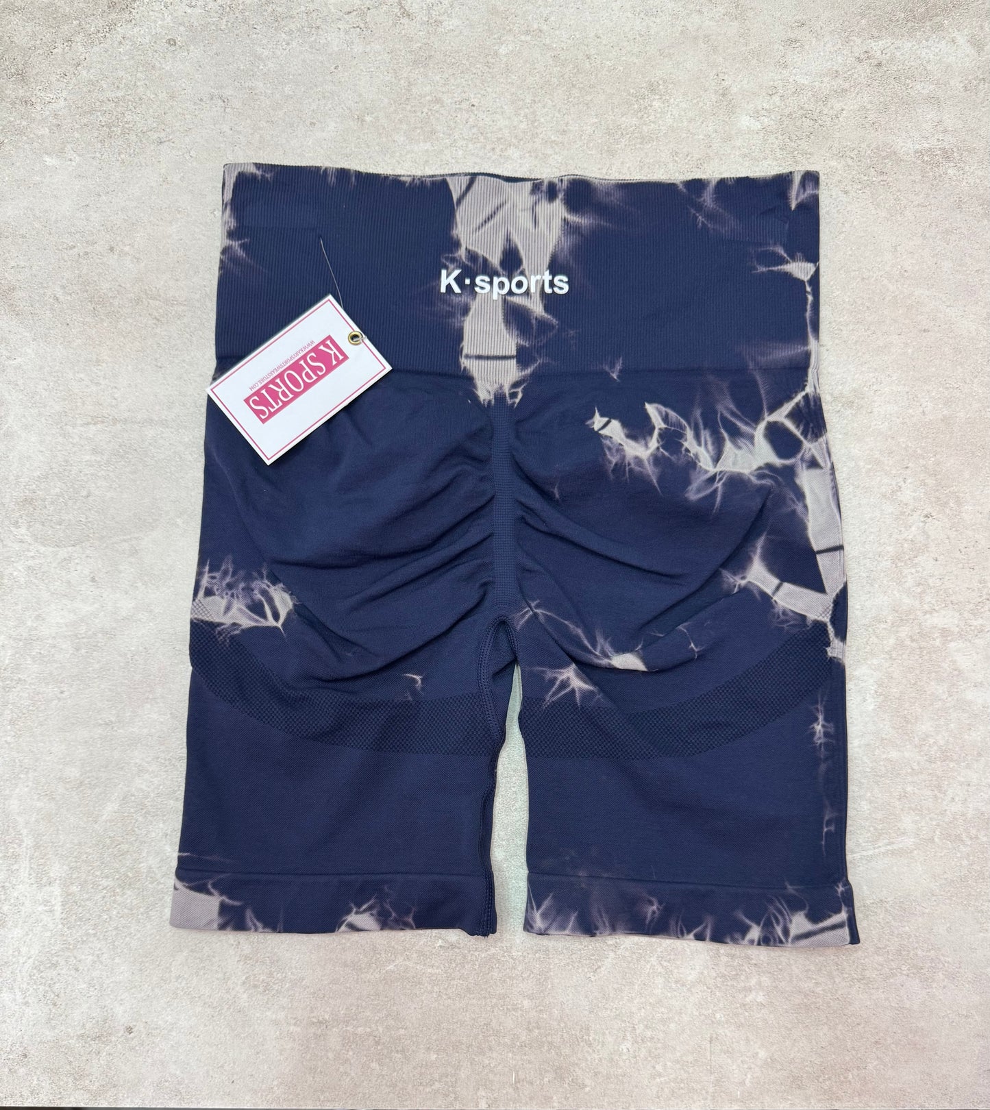 Short Deportivo Tie- Dye Seamless