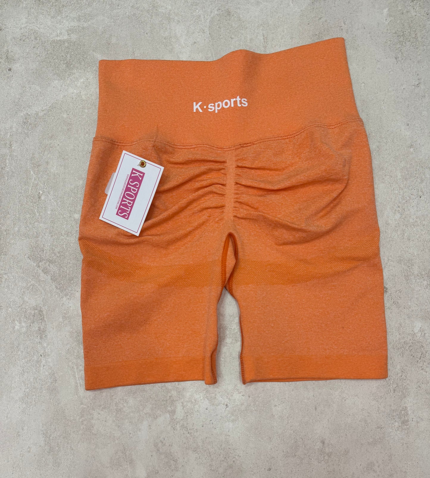 Shorts bikers Seamless- Naranja