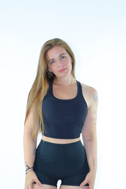 Top Ribbet - Negro