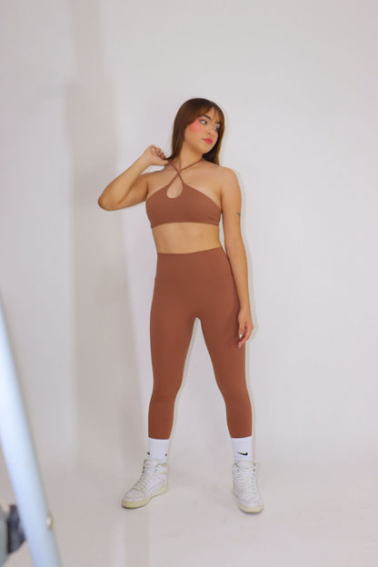 Leggins Mia - Marrón