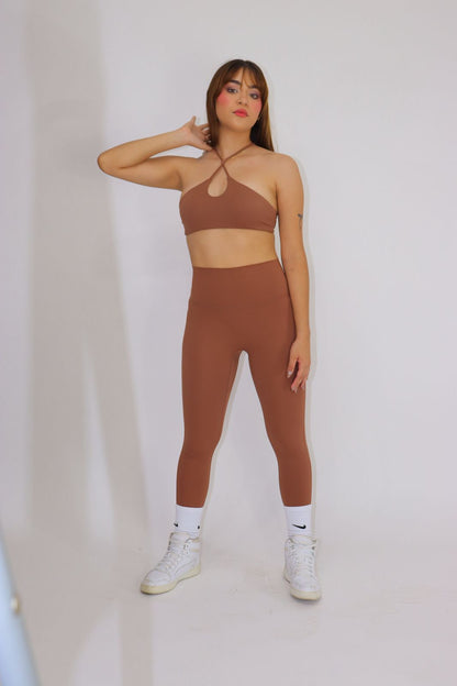 Leggins Mia - Marrón