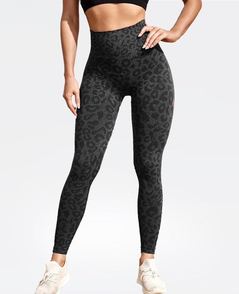 Leggins Animal PRINT Seamless NEGRO