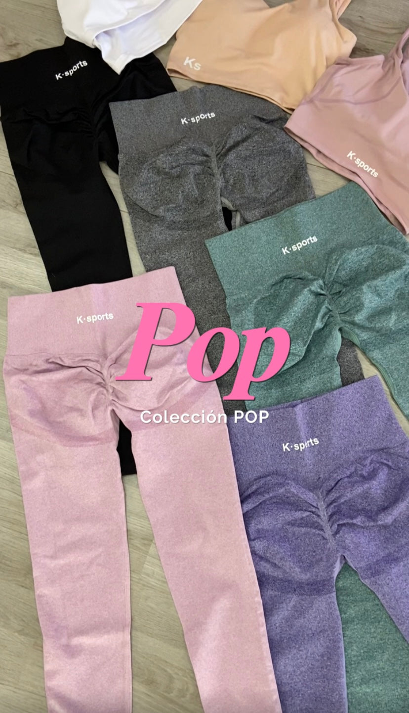 Leggins POP PUSH UP - ROSA