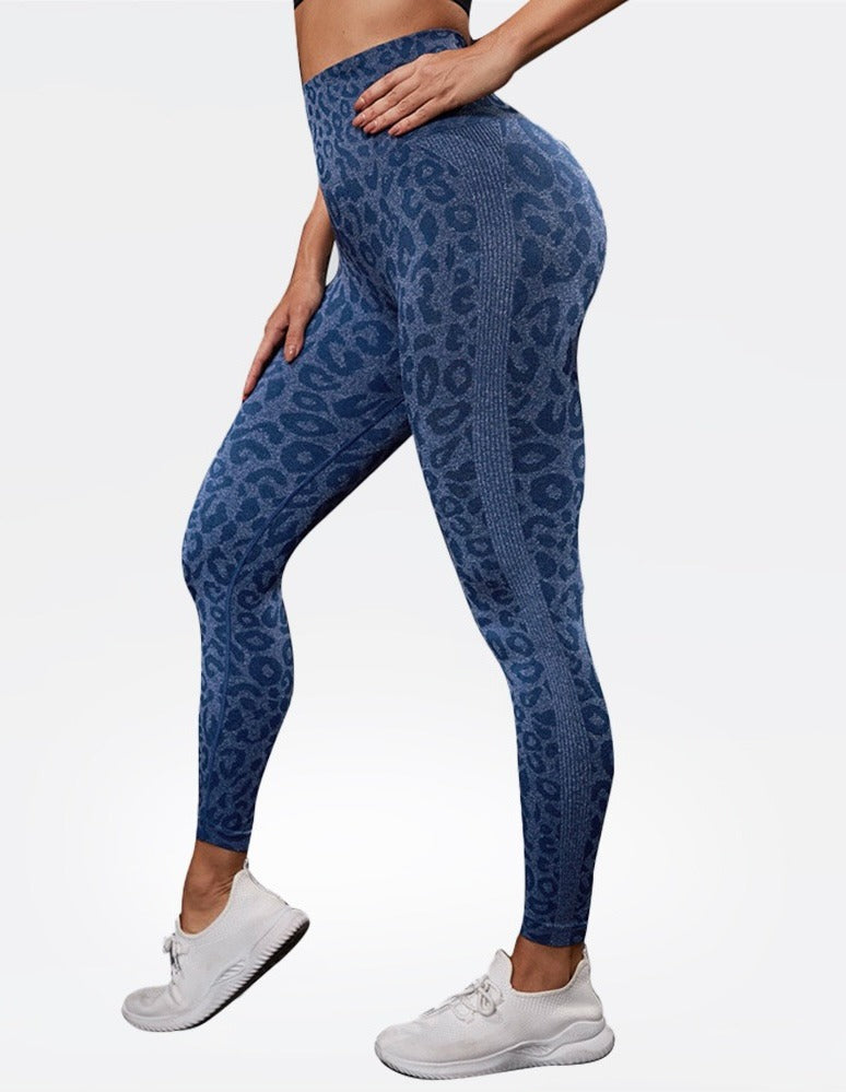 Leggins Animal PRINT Seamless AZUL