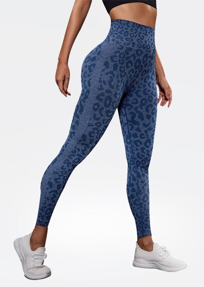 Leggins Animal PRINT Seamless AZUL