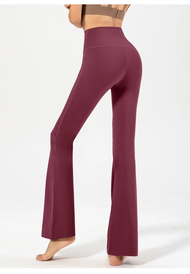 ACTIVEWEAR- ACAMPANADOS LEGGINS - VINO