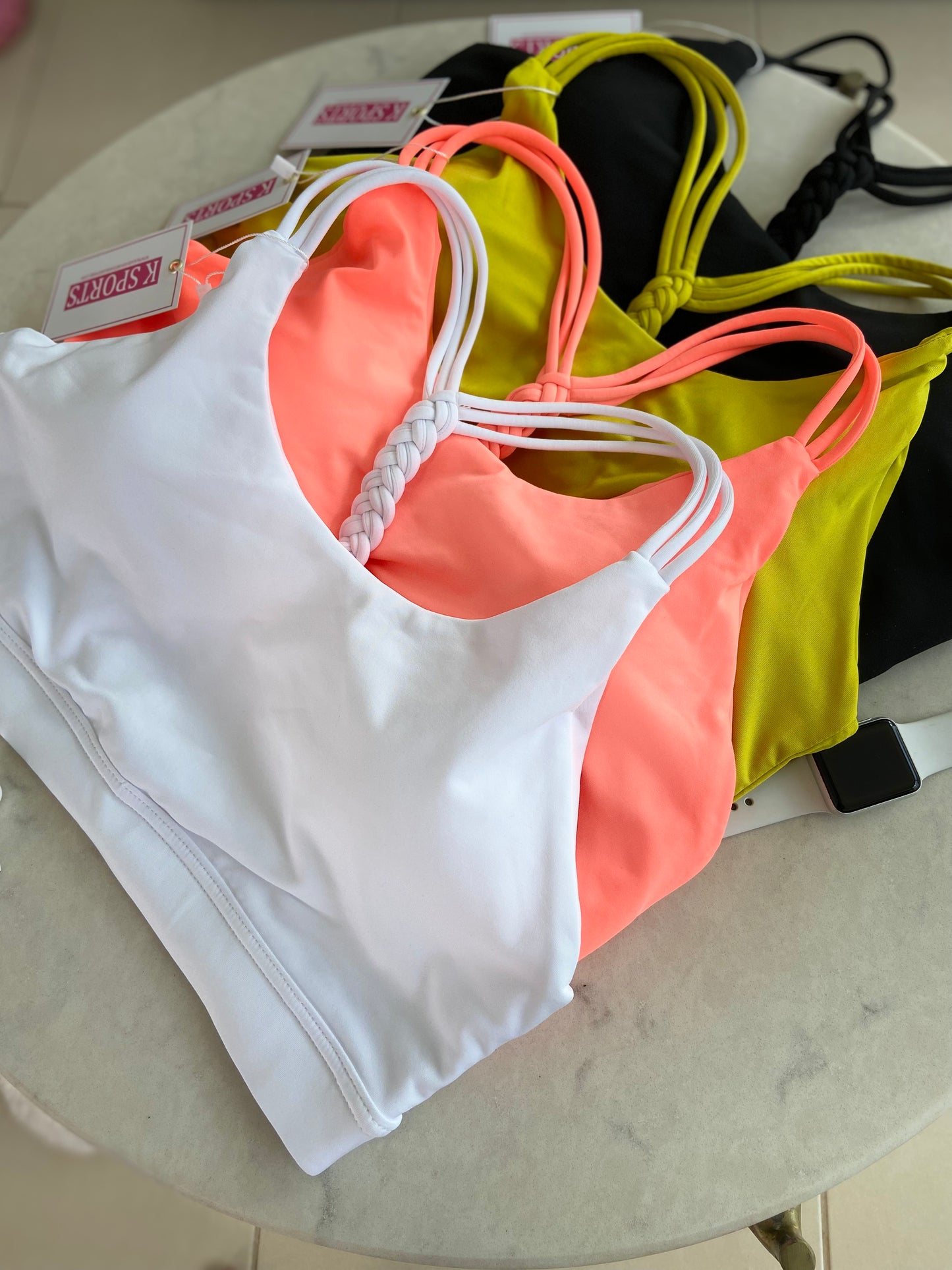 TOP ACTIVEWEAR- TRENZADO