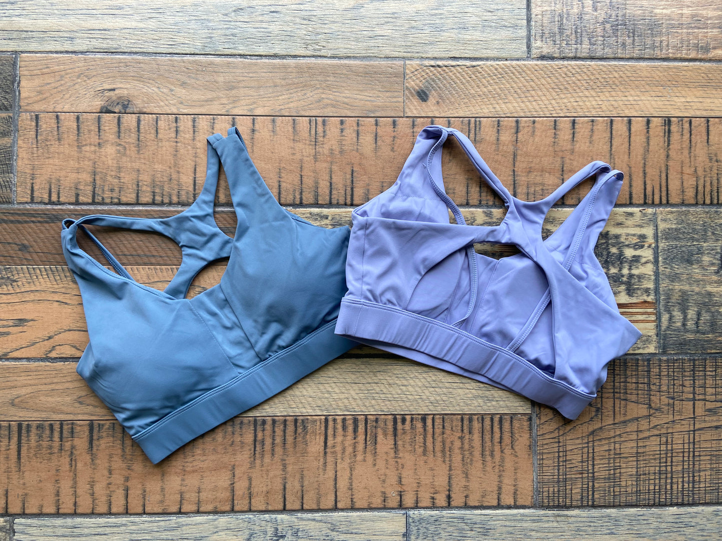 Top Yoga alto impacto -AZUL